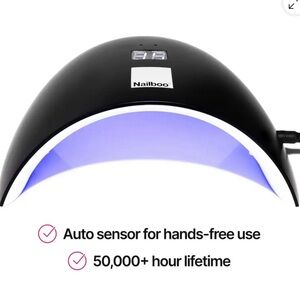 Nailboo Pro Cure LED Lamp Auto Sensor Gel Nail Light Hands Free - NEW IN BOX